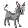 GIF animado (8774) Burro
