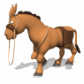 GIF animado (8779) Burro andando