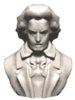 GIF animado (12990) Busto beethoven