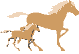 GIF animado (8832) Caballo y potro