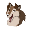 GIF animado (10687) Cabeza collie