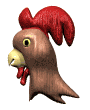 GIF animado (7009) Cabeza de gallo