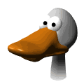 GIF animado (7201) Cabeza de pato