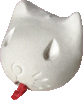 GIF animado (7687) Cabeza gato
