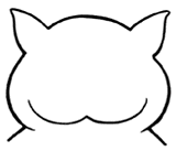 GIF animado (7690) Cabeza gato