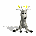 GIF animado (8856) Cabra mareada