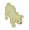 GIF animado (10850) Cachorro de golden retriever