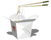 GIF animado (685) Caja comida china llevar