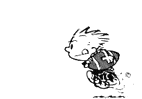 GIF animado (13530) Calvin hobbes