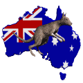 GIF animado (8898) Canguro en australia