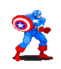 GIF animado (13574) Capitan america