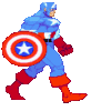 GIF animado (13583) Capitan america