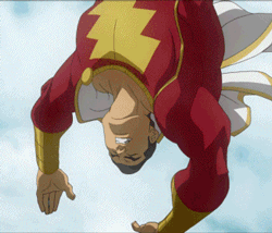 Imagen GIF de Capitan marvel animado