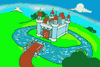 GIF animado (11508) Castillo con foso