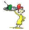 GIF animado (13968) Cat in the hat