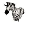 GIF animado (8932) Cebra corriendo