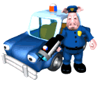GIF animado (8975) Cerdo policia