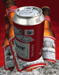 GIF animado (355) Cerveza budweiser