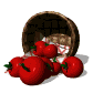GIF animado (1141) Cesto manzanas