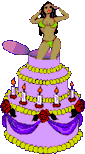 GIF animado (2742) Chico tarta boda