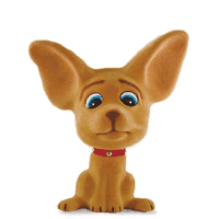 GIF animado (10668) Chihuahua moviendo orejas