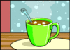 GIF animado (442) Chocolate caliente malvaviscos