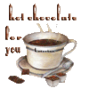 GIF animado (446) Chocolate caliente para ti