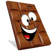 GIF animado (741) Chocolate feliz