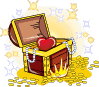 GIF animado (4107) Cofre tesoro