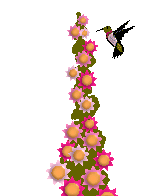 GIF animado (6883) Colibri en las flores