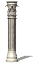 Imagen GIF de Columna corintia animado