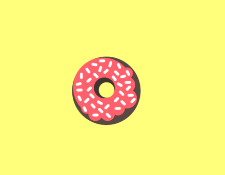 GIF animado (762) Comiendo donut