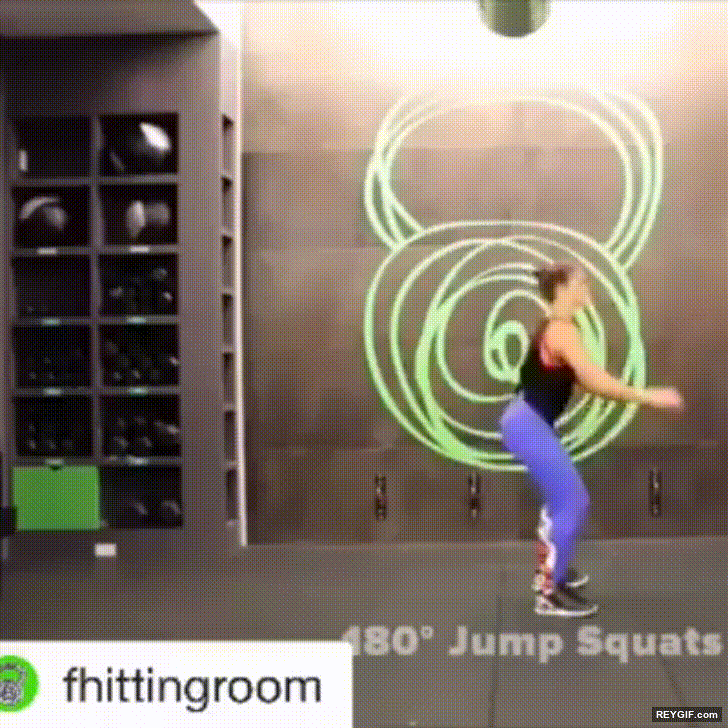 GIF animado (116733) Con estos ejercicios podras quemar todo lo que has engordado en navidad