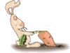 GIF animado (9058) Conejo con una zanahoria
