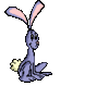 GIF animado (9067) Conejo corriendo