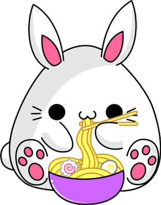 GIF animado (9078) Conejo kawaii