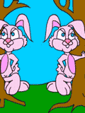 GIF animado (2046) Conejos de amor