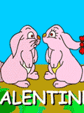 GIF animado (9087) Conejos enamorados