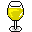 GIF animado (651) Copa vino blanco
