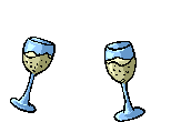 GIF animado (652) Copas de vino blanco