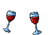 GIF animado (671) Copas de vino tinto