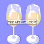 GIF animado (653) Copas vino blanco