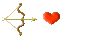 GIF animado (3187) Corazon atravesado por flecha