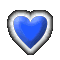 GIF animado (3080) Corazon azul