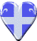 GIF animado (3494) Corazon bandera quebec