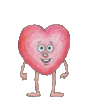 GIF animado (3406) Corazon brazos piernas