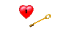 GIF animado (3468) Corazon cerradura