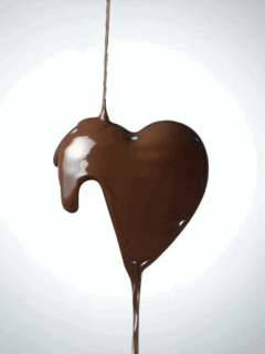 GIF animado (746) Corazon chocolate