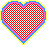 GIF animado (3108) Corazon colores