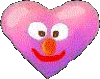 GIF animado (3433) Corazon con cara